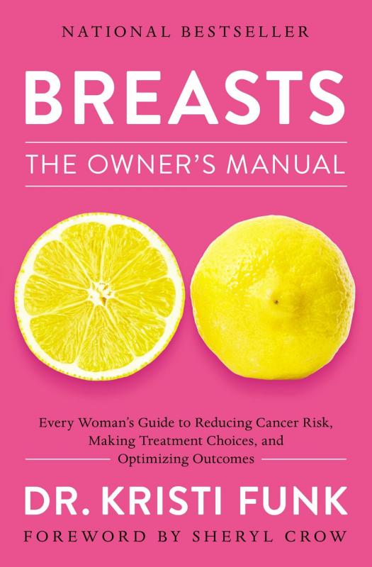 Pink cover with photo of two halves of a lemon