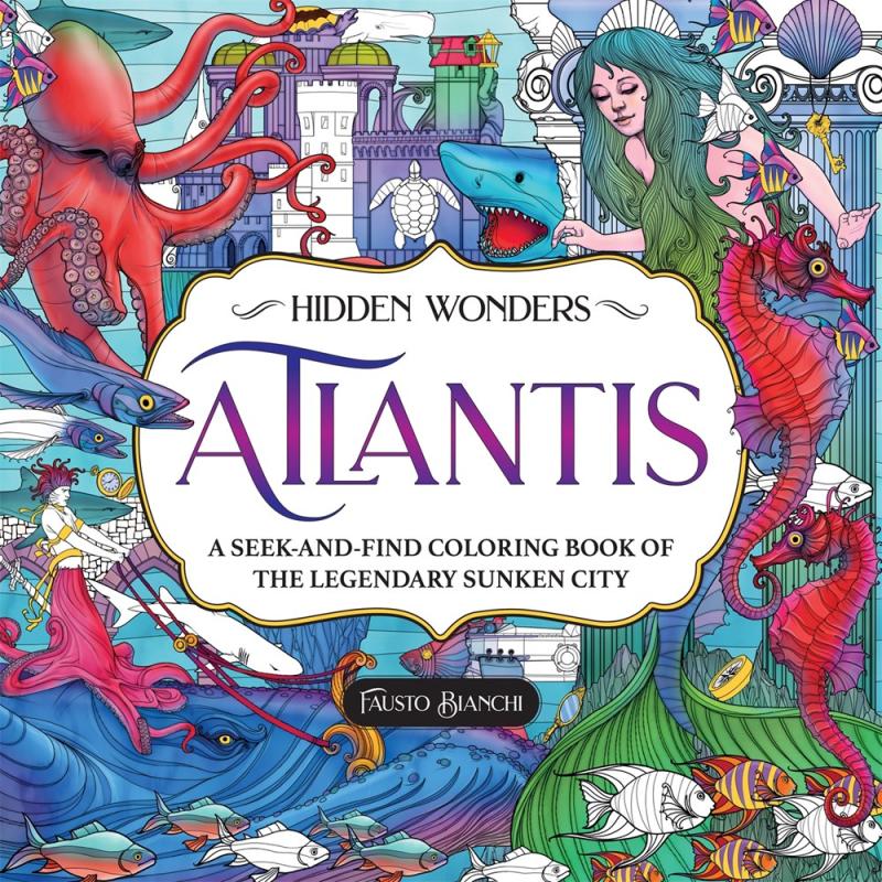 Brightly colored images all the way from Atlantis.