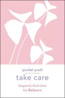 Inspired Activities for Balance: Pocket Posh Take Care