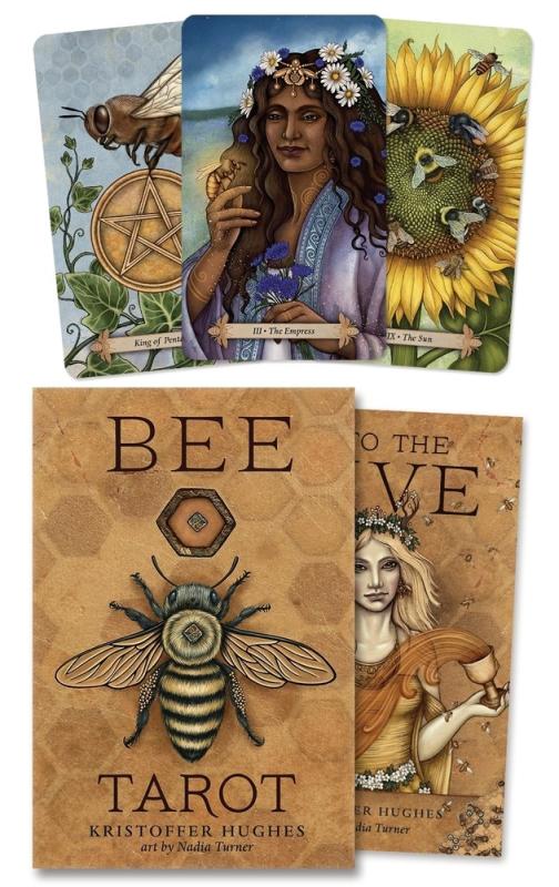 cards with bees and flowers