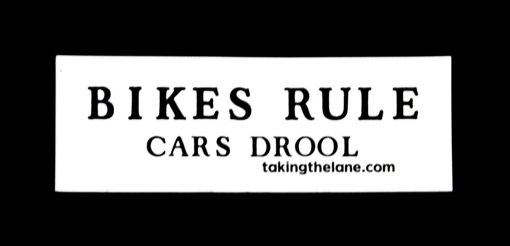 Bikes Rule, Cars Drool