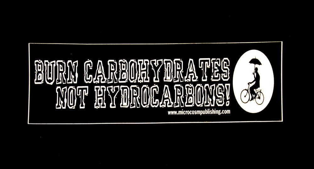 Burn Carbohydrates, Not Hydrocarbons