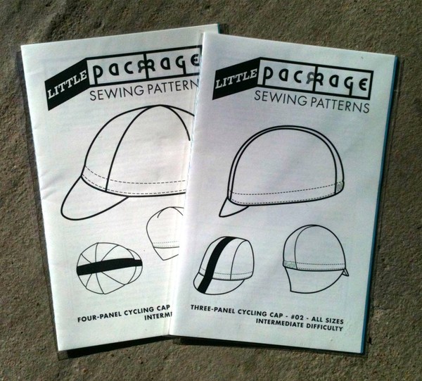 Little Package cycling cap pattern kit
