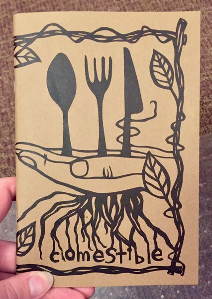 Comestible: Issue 5 papercut cover