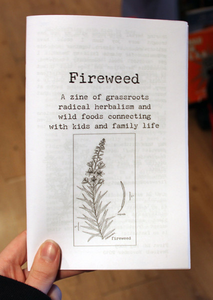 Fireweed zine cover, issue one