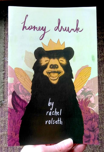 Cover of Honey Drunk, which features a grinning bear 