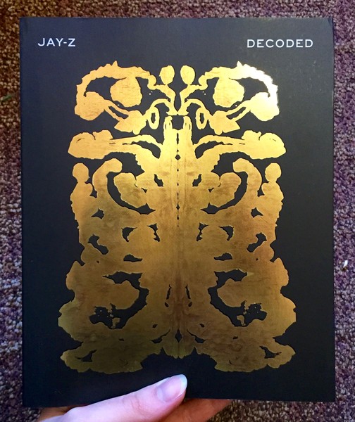 Decoded book cover by Jay-Z