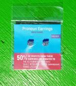 She/Her Pronoun Earrings