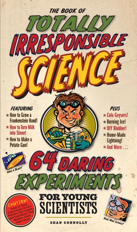 Cover shows a scientist who looks both mad and quite angry.