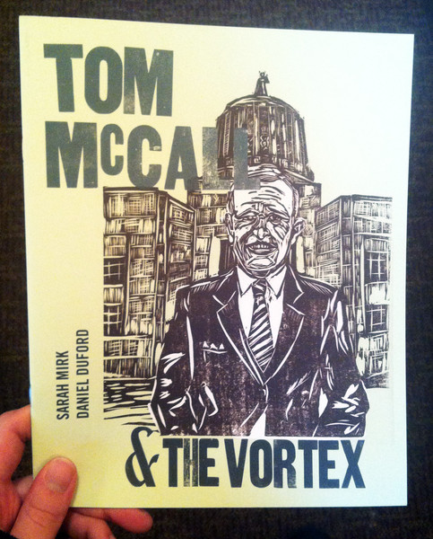 tom mccall and the vortex by sarah mirk and daniel duford
