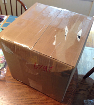 A well-taped box