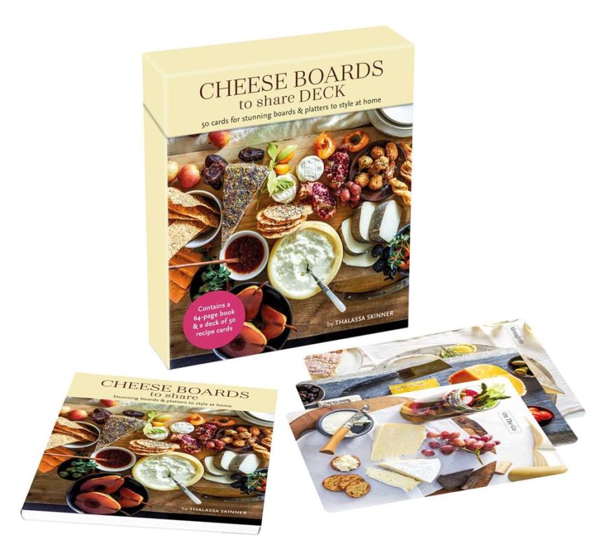 Cheese Boards to Share Deck: 50 cards for stunning boards & platters to style at home