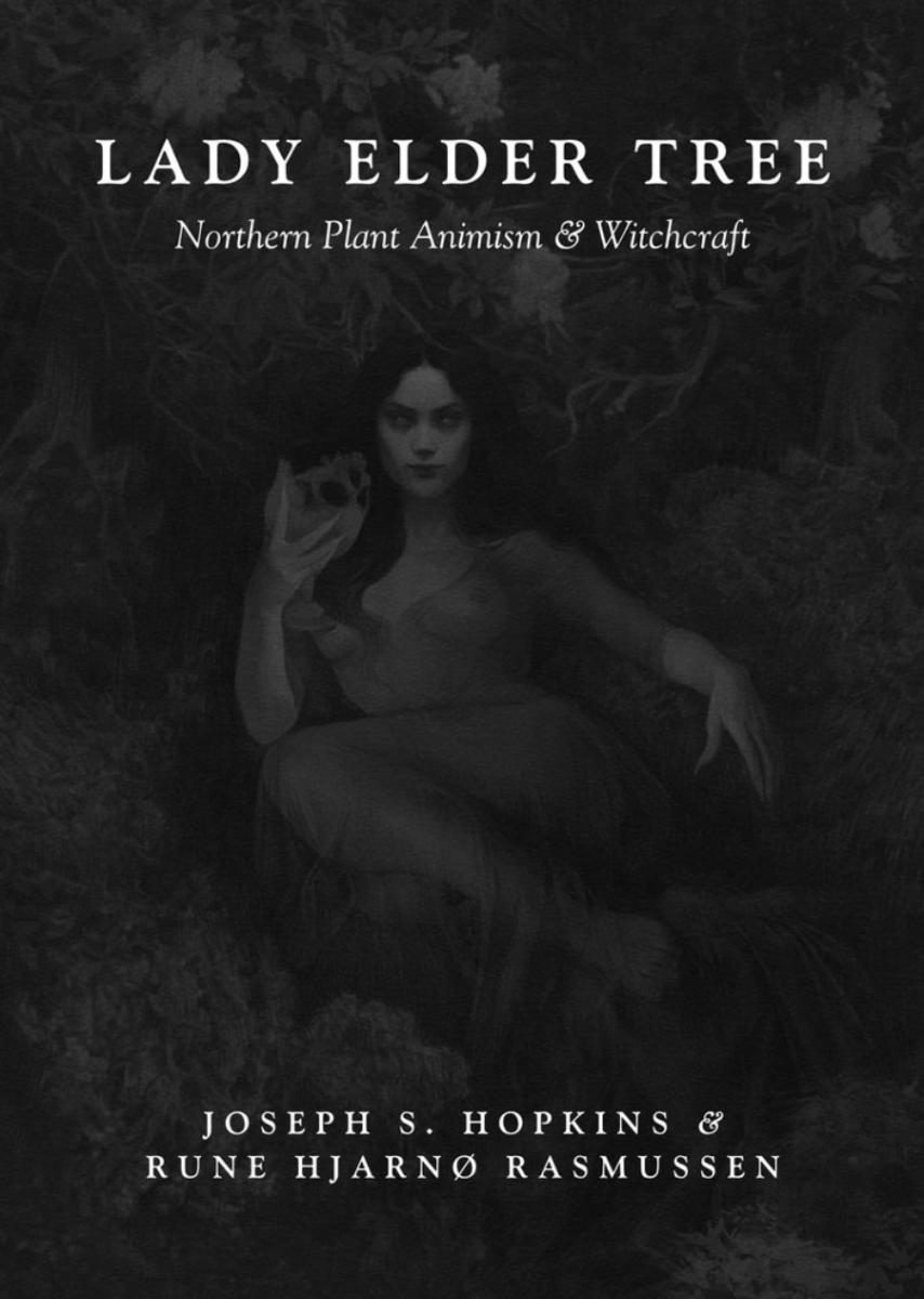 Witchy figure within dark foliage 
