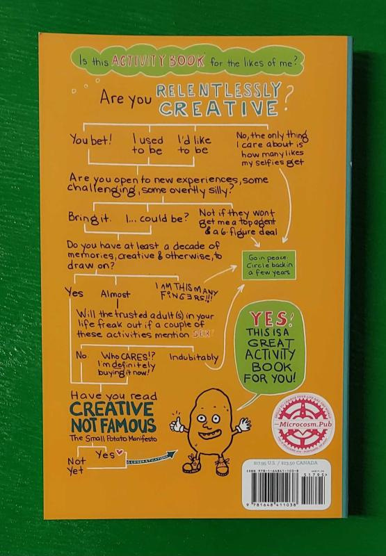 Creative, Not Famous Activity Book: An Interactive Idea Generator for Small Potatoes & Others Who Want to Get Their Ayuss in Gear image #2