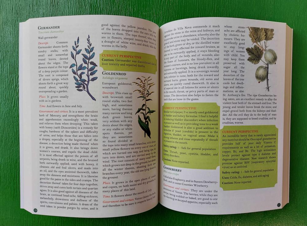 Culpeper's Complete Herbal: A Compendium of Herbs and Their Uses, Annotated for Modern Herbalists, Healers, and Witches image #5