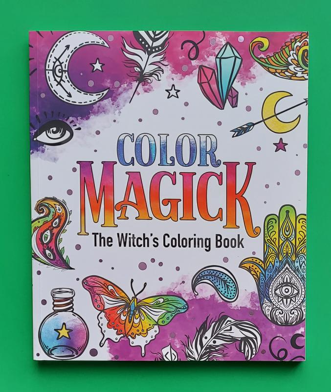 Color Magick The Witch's Coloring Book Microcosm Publishing