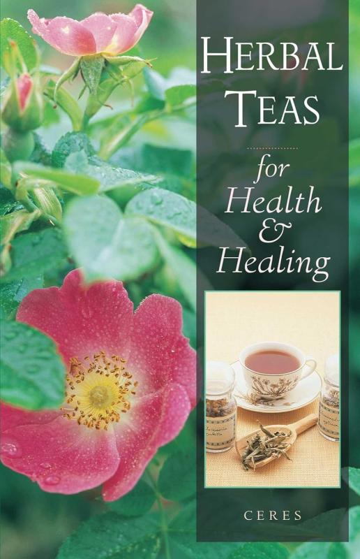 green cover with plants and flower with cup of tea with white text