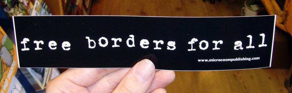 Sticker #253: Free Borders For All image #2