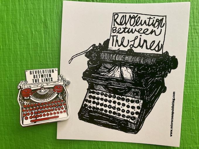Revolution Between the Lines Typewriter image #2