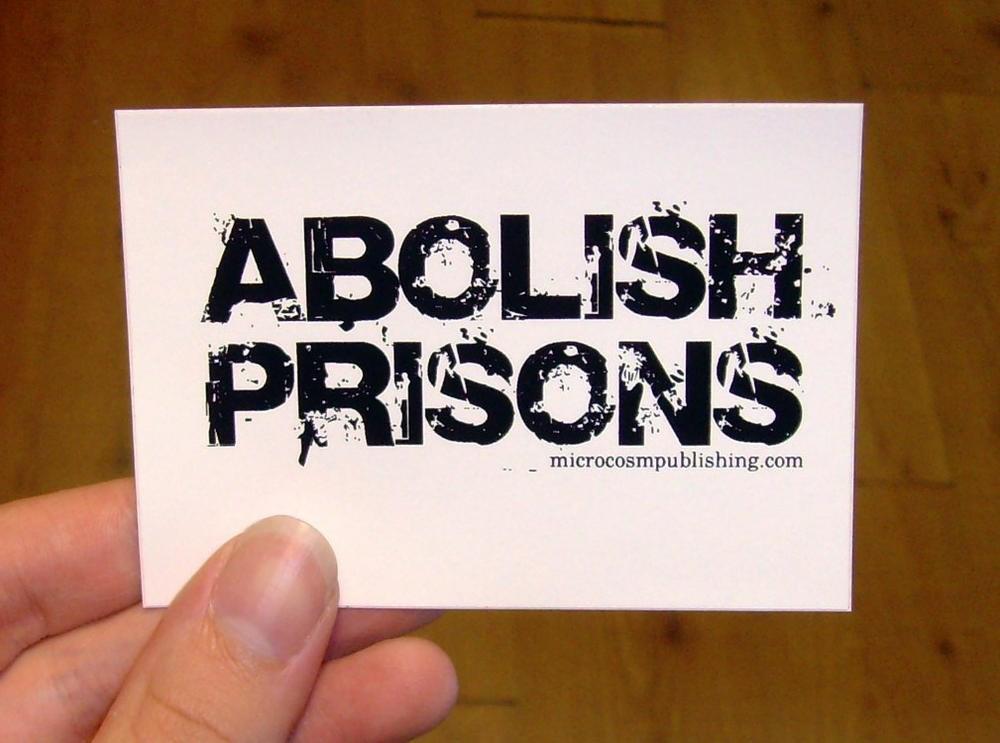 Sticker #266: Abolish Prisons image #1