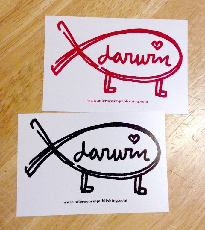 Sticker #279: Darwin image #1