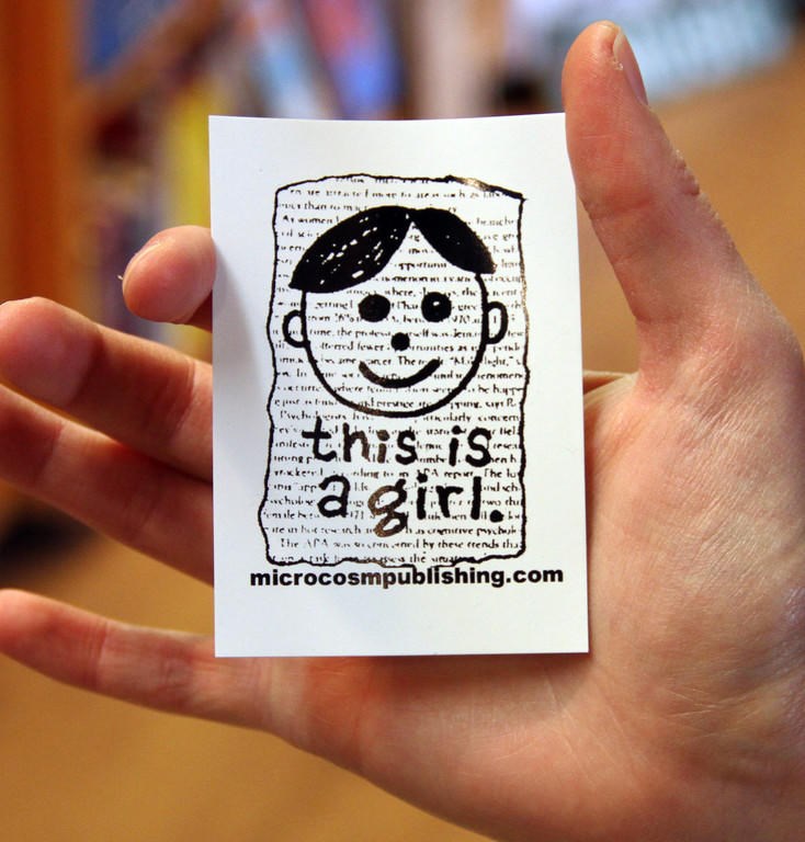 Sticker #281: This Is A Girl image #1