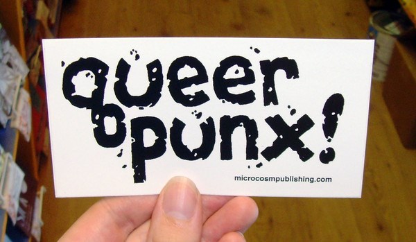 Sticker #286: Queer Punx! image #1