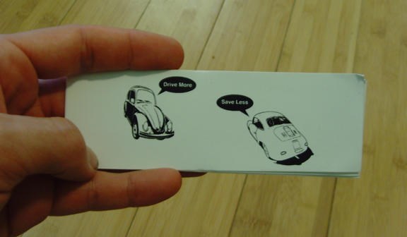 Sticker #302: Drive More, Save Less image #1