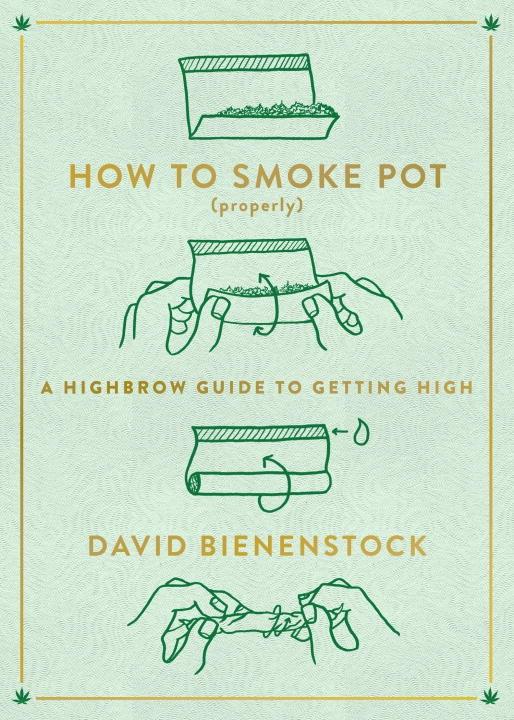 a diagram on how to roll a marijuana cigarette. 