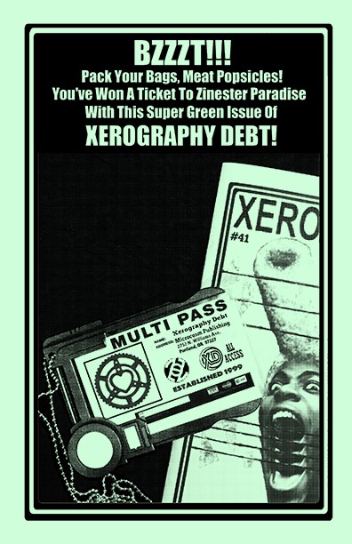 Xerography Debt #41: The Review Zine With Perzine Tendencies image #1