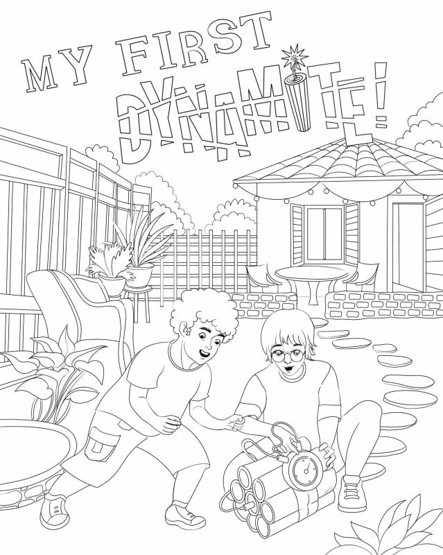 Books That Should Never Exist: A Coloring Book of the Best Worst Book Ideas Ever image #5