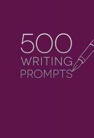 500 Writing Prompts (Burgundy)