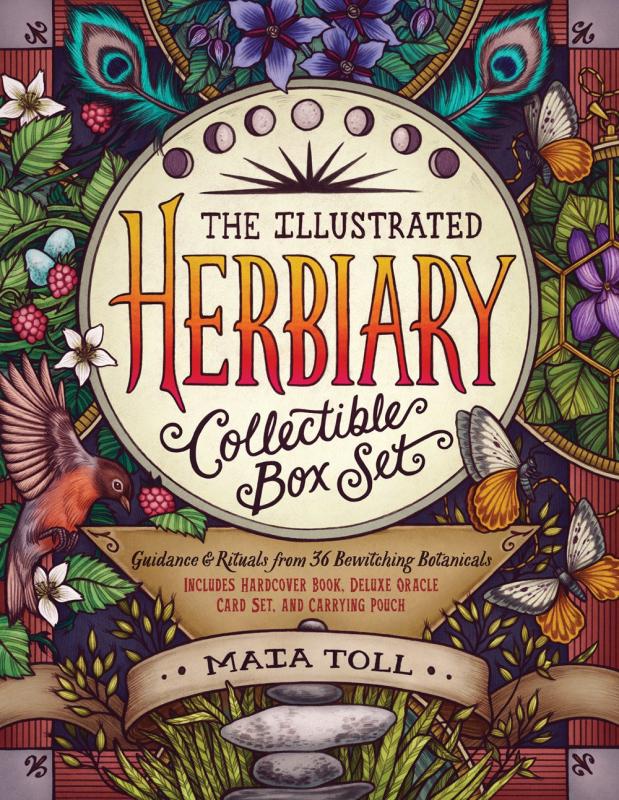 Illustrated Herbiary Collectible Box Set: Guidance and Rituals from 36 Bewitching Botanicals; Includes Hardcover Book, Deluxe Oracle Card Set, and Carrying Pouch