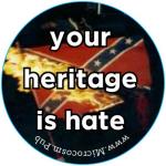 Pin #068: Your Heritage is Hate