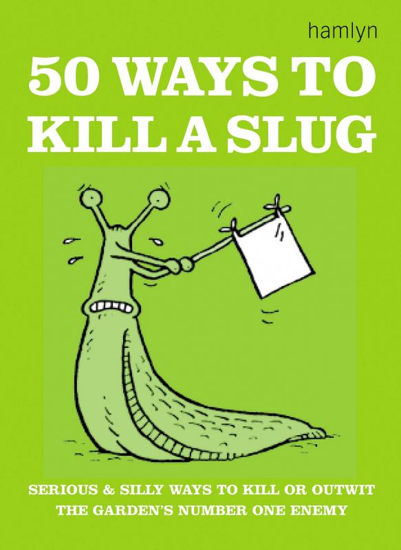 Green cover with drawing of a slug waving a white flag.