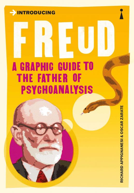 Yellow cover with drawing of Freud