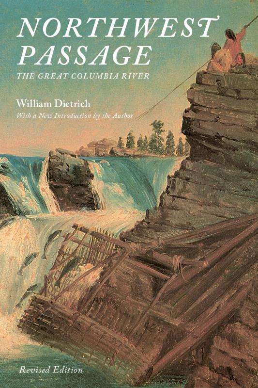 Cover with painting of Columbia river gorge