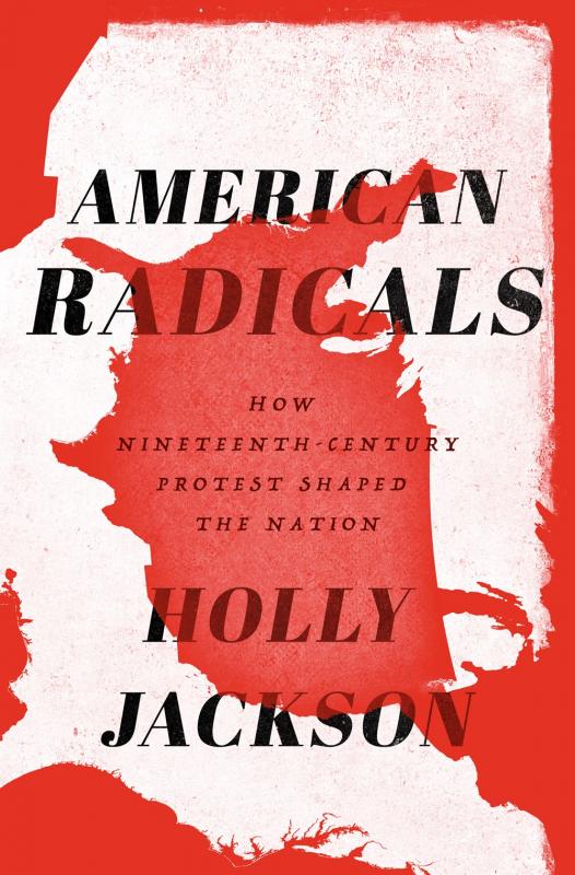 Red cover with white and red outlines of the United States superimposed on each other.