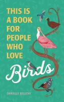 This is a Book for People Who Love Birds