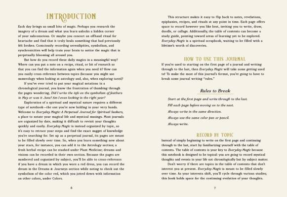 Introduction/how-to in black text on soft gold background.