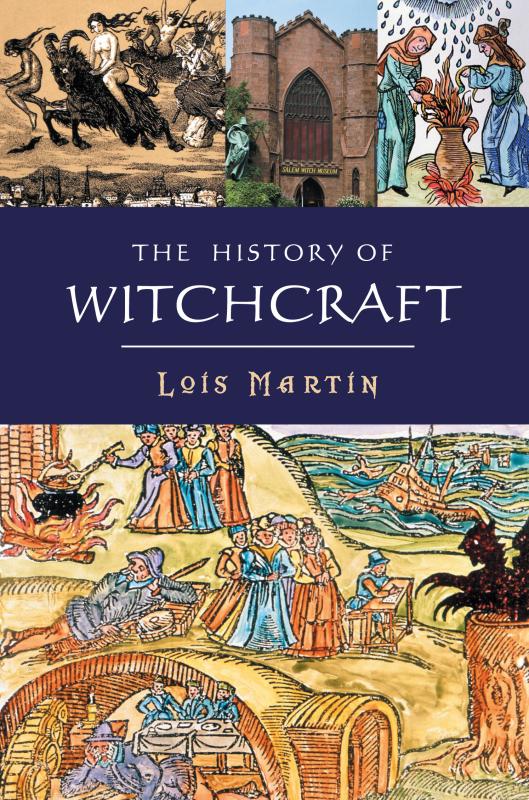 Cover with historical illustrations of witches
