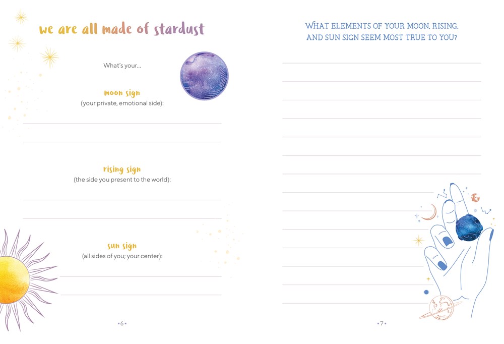 Wander the Stars: A Journal for Finding Insight Through Astrology image #2