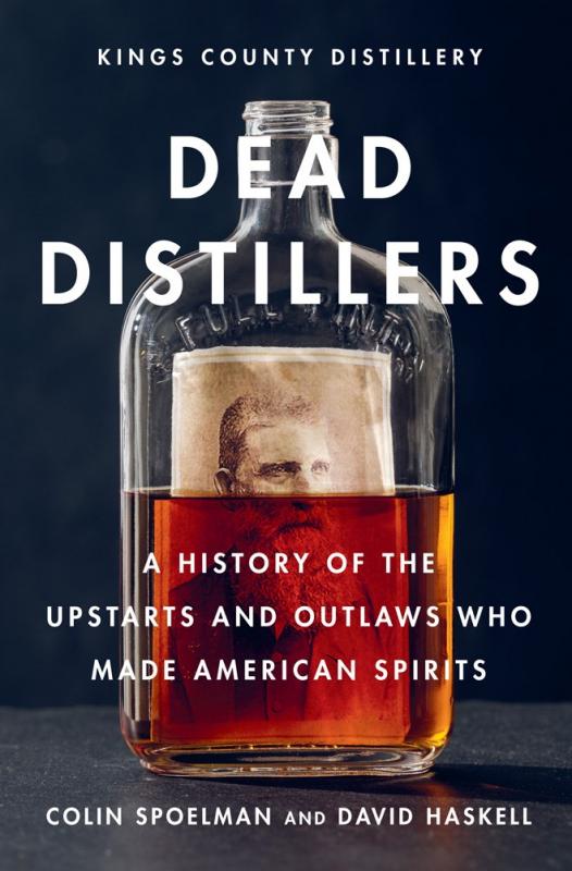 Cover with a photo of a whiskey bottle
