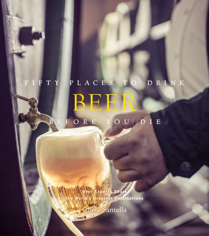 Cover with photo of beer mug being filled from a barrel tap