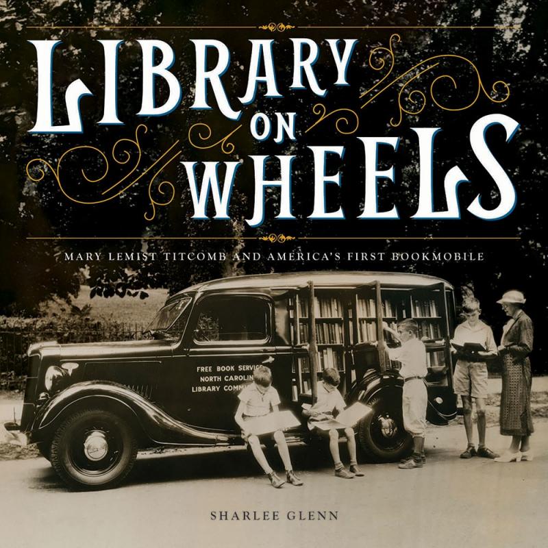 Cover with photo of an early bookmobile