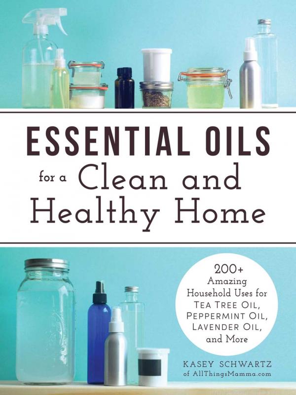 Cover showing rows of jars and cleaning products