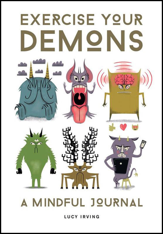 illustration of six different adorably drawn demons