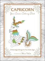 Capricorn: Your Cosmic Coloring Book—24 Astrological Designs for Your Zodiac Sign!