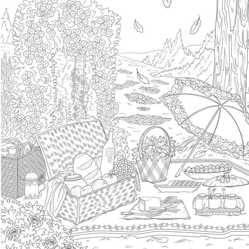 The Unofficial Bridgerton Coloring Book: From the Gardens to the Ballrooms, Color Your Way Through Grosvenor Square image #2