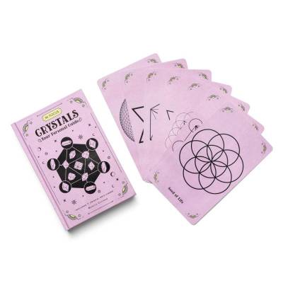 sample flush of cards and a sample deck